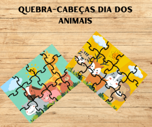 QUEBRA-CABEÇAS DOS ANIMAIS