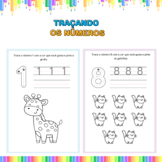 Traçando os números