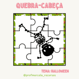 Quebra cabeça halloween