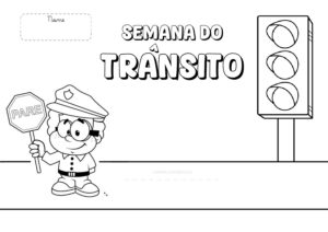 Dia do Trânsito Educação Infantil