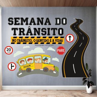 ARQUIVO - PAINEL SEMANA DO TRÂNSITO