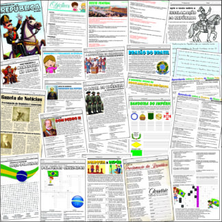PROCLAMAÇÃO DA REPÚBLICA: atividades e painel
