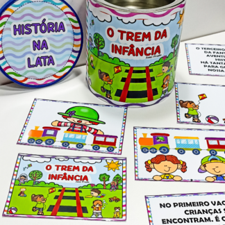 História na lata - O trem da infância
