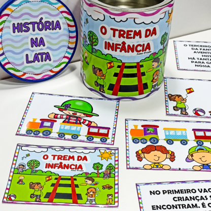 História na lata - O trem da infância