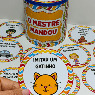 Brincadeira na lata - o mestre mandou