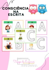 Fichas Educativas: Aprendendo Brincando