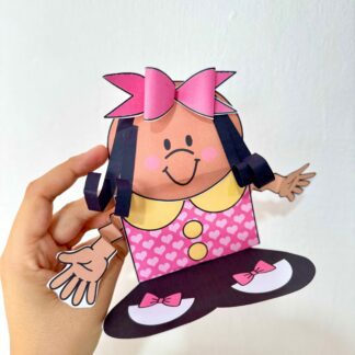 Atividade Menina bonita do laço de fita