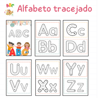 Apostila alfabeto Tracejado