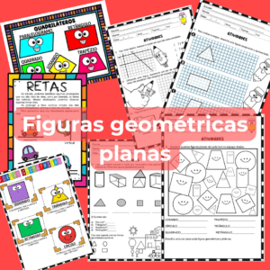 Figuras geométricas planas, retas, figuras congruentes