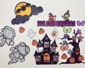 painel dia das bruxas