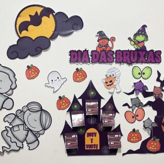 painel dia das bruxas