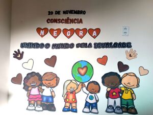 Painel decorativo dia da consciencia negra