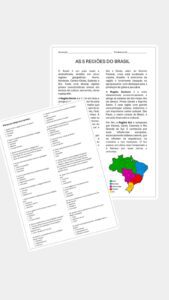 Quiz Geográfico das Regiões do Brasil