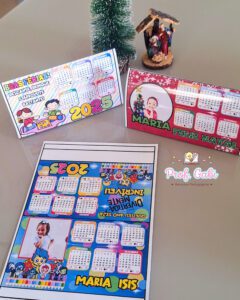 Calendários com fotos presenteáveis de Mesa