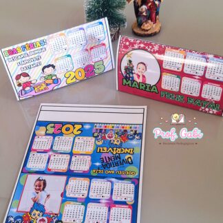 Calendários com fotos presenteáveis de Mesa