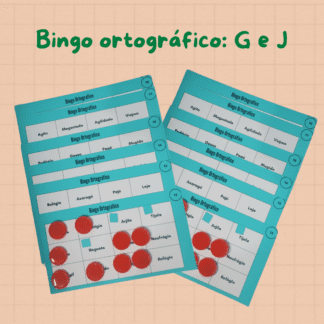Bingo Ortográfico: G -J