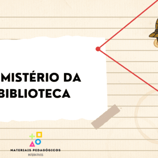 🕵️‍♂️ O MISTÉRIO DA BIBLIOTECA 🕵️‍♀️