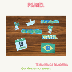 Painel dia da bandeira