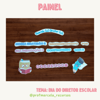 Painel diretor escolar