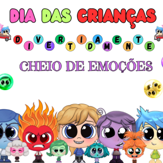 Super kit dia das crianças divertidamente