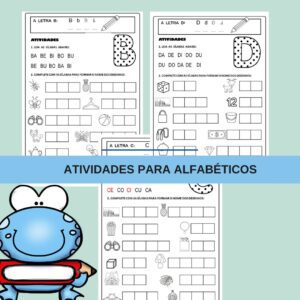 Atividades para Alfabéticos