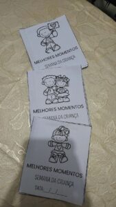 Mini livro – Semana da Criança