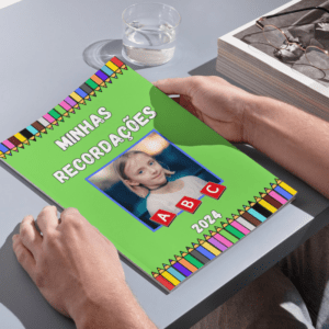 Portfólio editável para a educação infantil