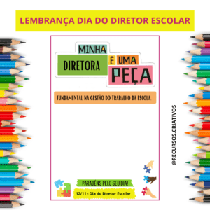 Cartão Dia do Diretor – Equipe Diretiva