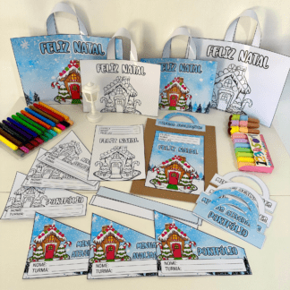 KIT Capas Casinhas de Natal