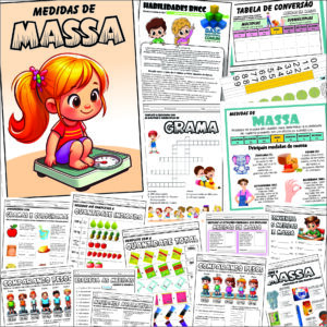 ⚖️ Pacote de Atividades sobre Medidas de massa