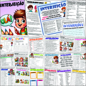 INTERJEIÇÃO: PACOTE DE ATIVIDADES