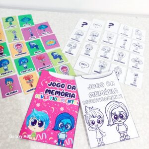 jogo da memoria divertidamente