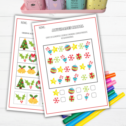 Apostila Atividades de Natal - Image 12