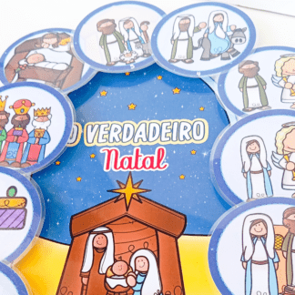 O verdadeiro Natal - História na luva