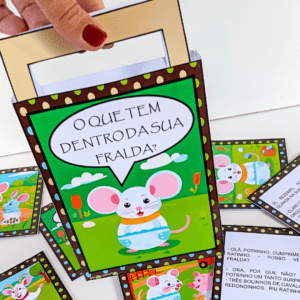 O que tem dentro da sua fralda? palitoches