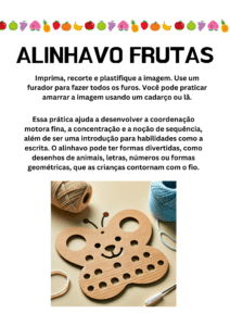 ALINHAVO FRUTAS