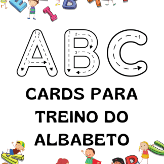 CARDS PARA TREINO DO ALFABETO