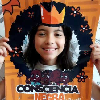 MOLDURA PARA FOTOS CONSCIÊNCIA NEGRA