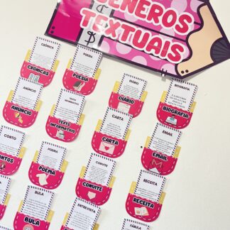 Gêneros Textuais - Kit Educativo Completo
