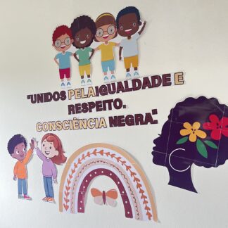 Painel semana da consciência negra