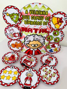 A velhinha que comeu os símbolos de Natal