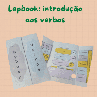 Lapbook dos verbos: introdução