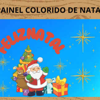 PAINEL COLORIDO DE NATAL