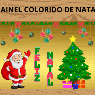 PAINEL COLORIDO DE NATAL