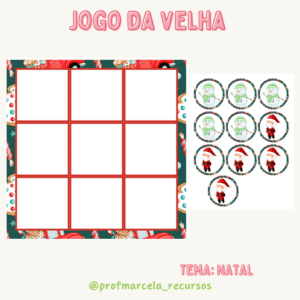 Jogo da velha natal