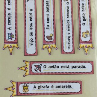 Eu já sei ler - frases simples