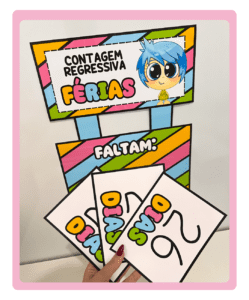 Contagem Regressiva para as Férias – Divertidamente