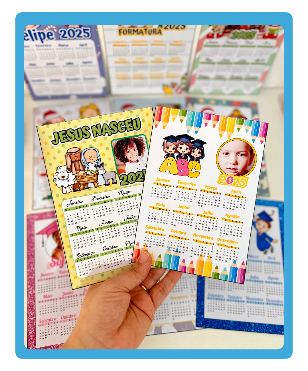 calendário 2025 educação infantil