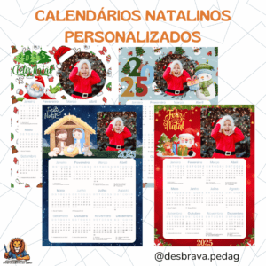 Calendário Natalino original,