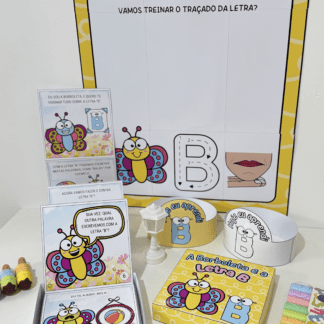 Kit História na Caixa e Cartaz Letra “B”